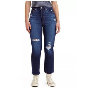 NWT  Levis Womens Ribcage Straight Ankle Jeans Sz 29 x 27